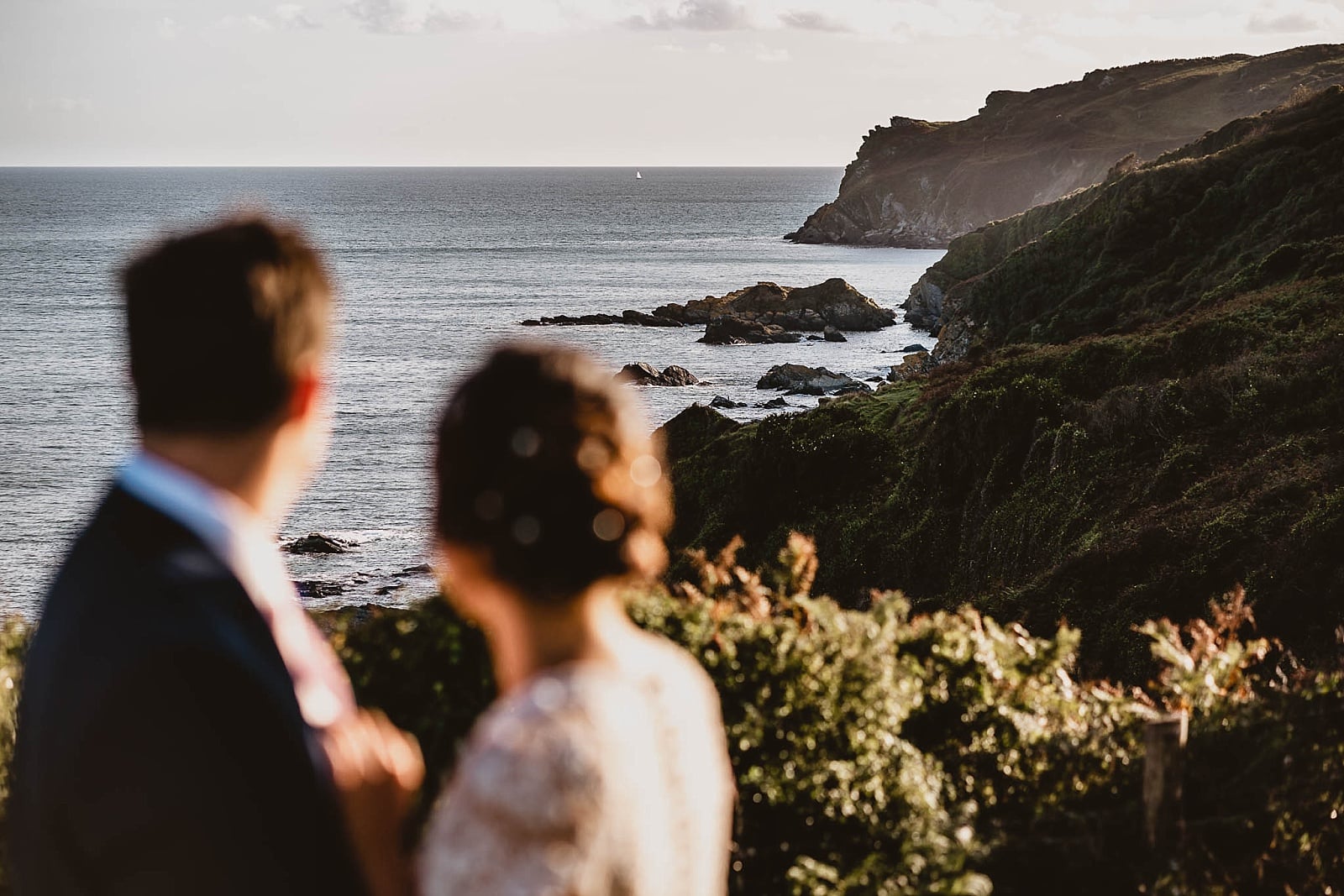 Tredudwell Manor Wedding Portraits at Lansallos